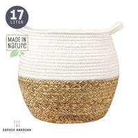 Natural Grass Basket Orebro